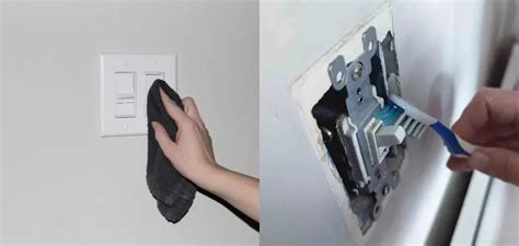 how to clean electrical boxes